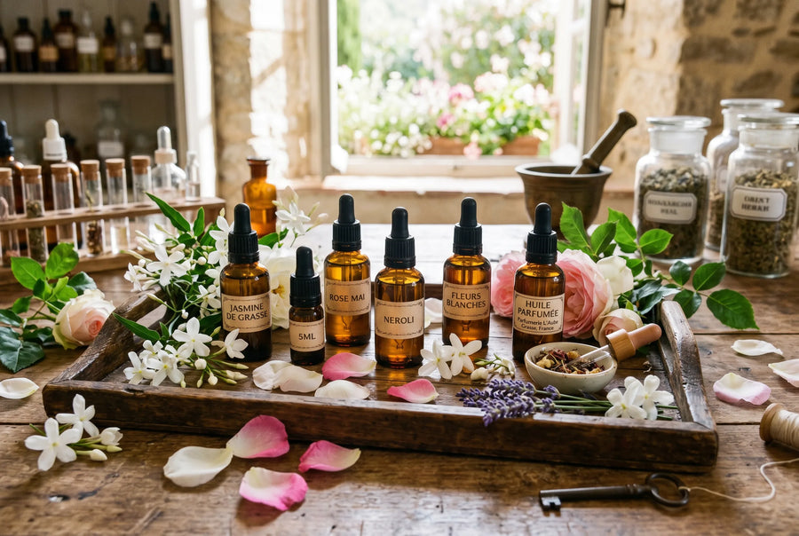 Les parfums de Grasse : l'âme de nos bougies PHLAME