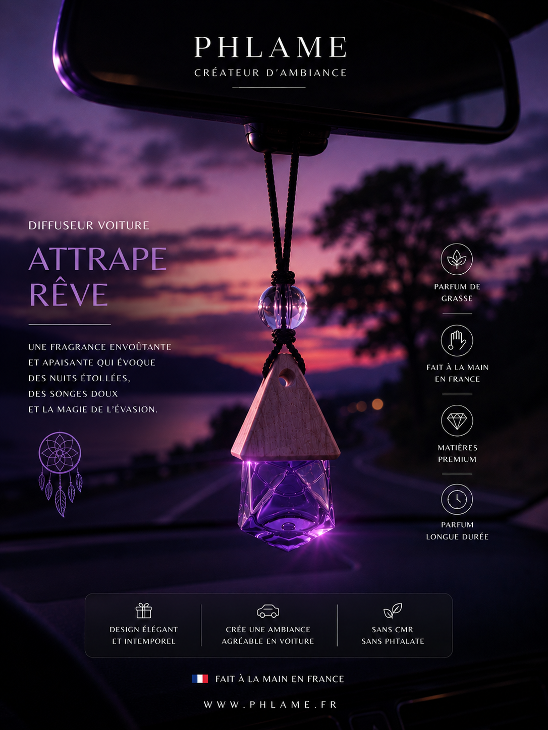 Diffuseur voiture — Attrape-rêves