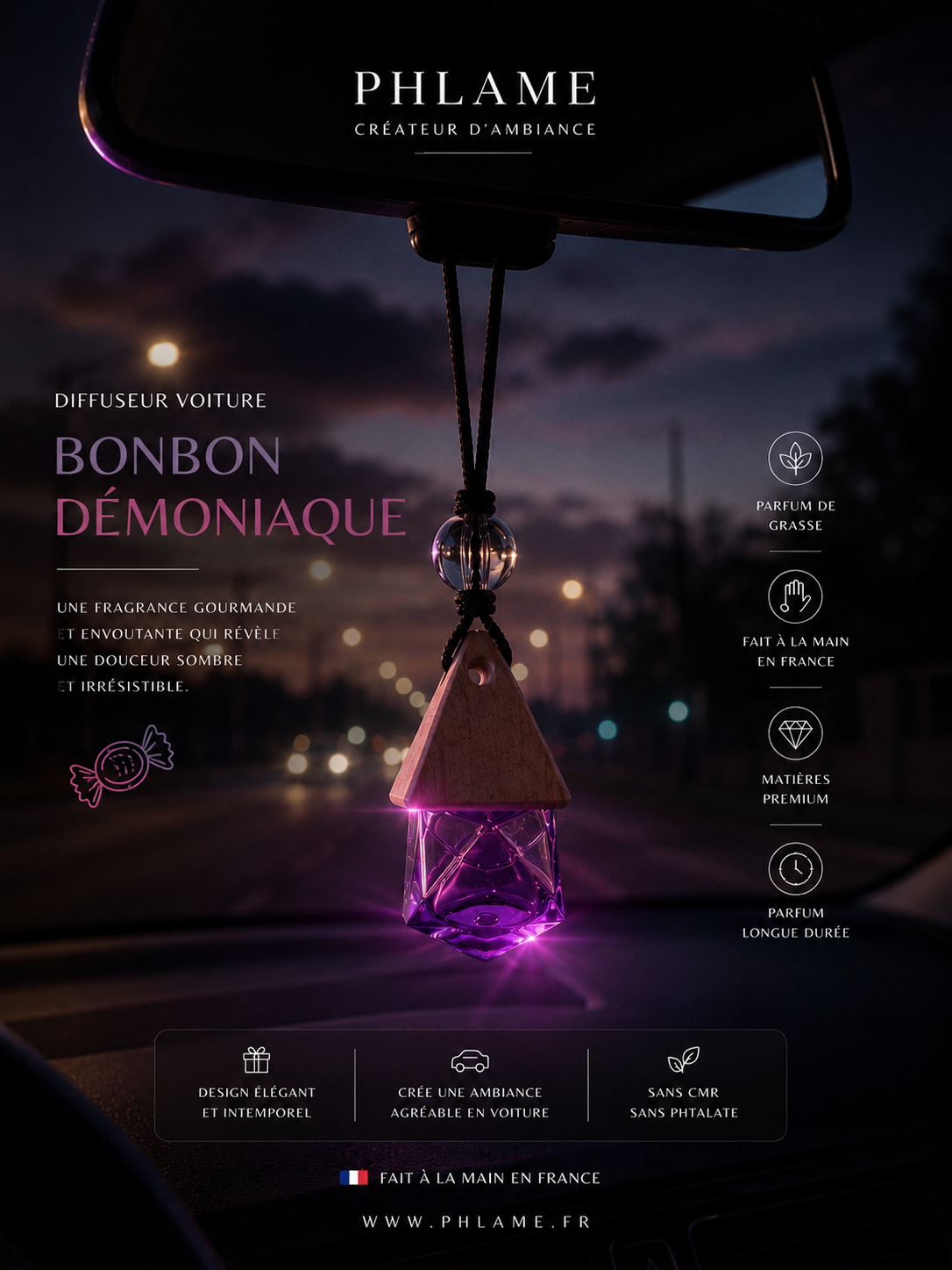 Diffuseur voiture — Bonbon démoniaque