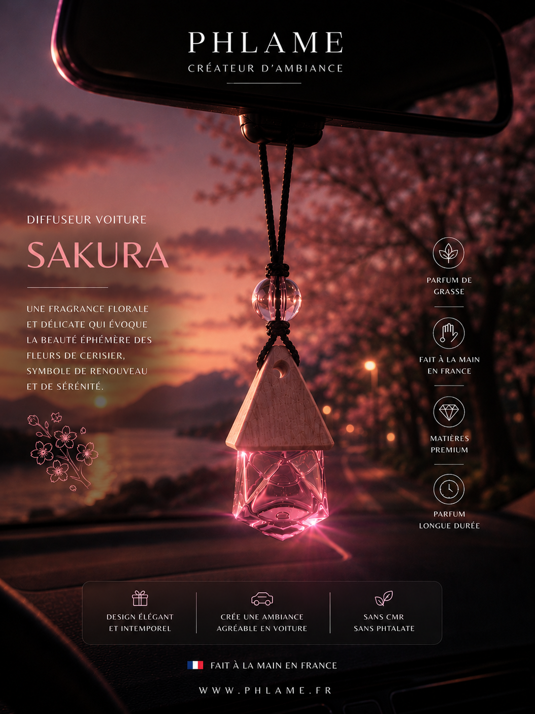 Diffuseur voiture — Sakura