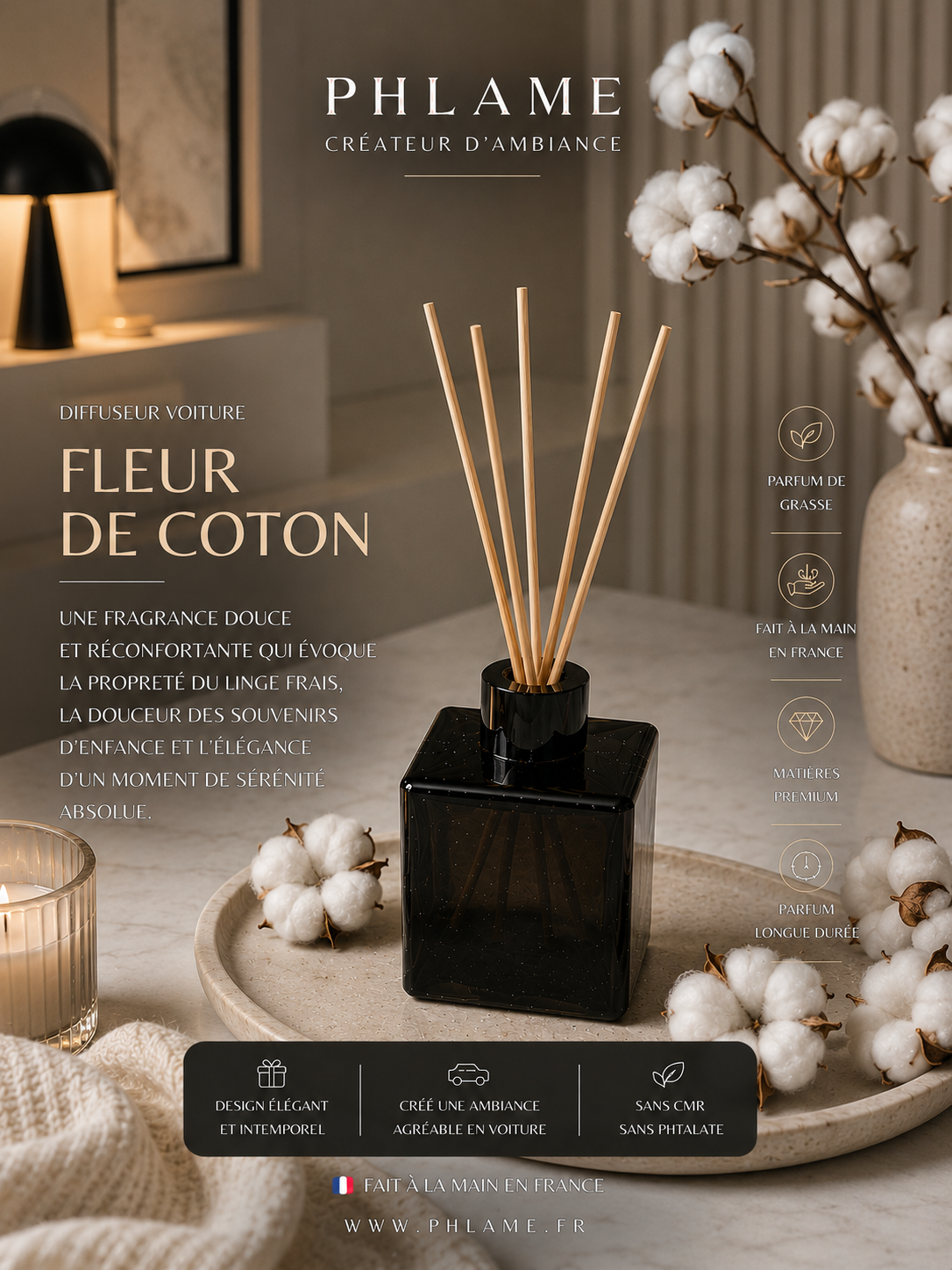 Huile essentielle — Coton