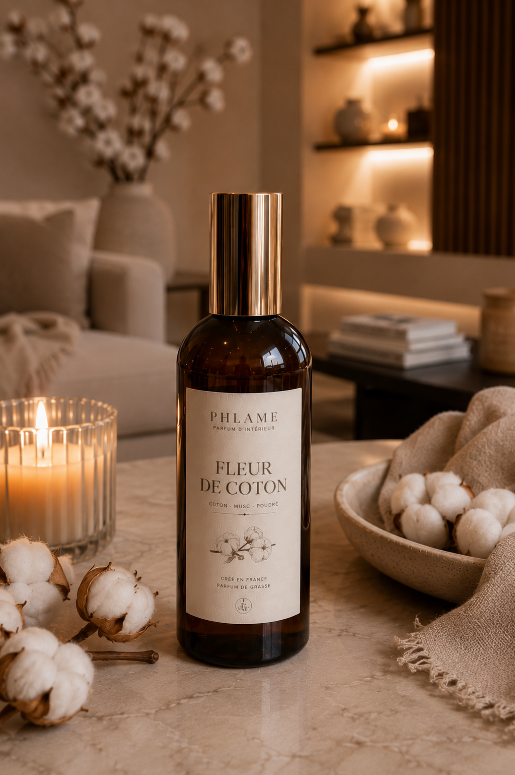 Spray d'ambiance — Coton