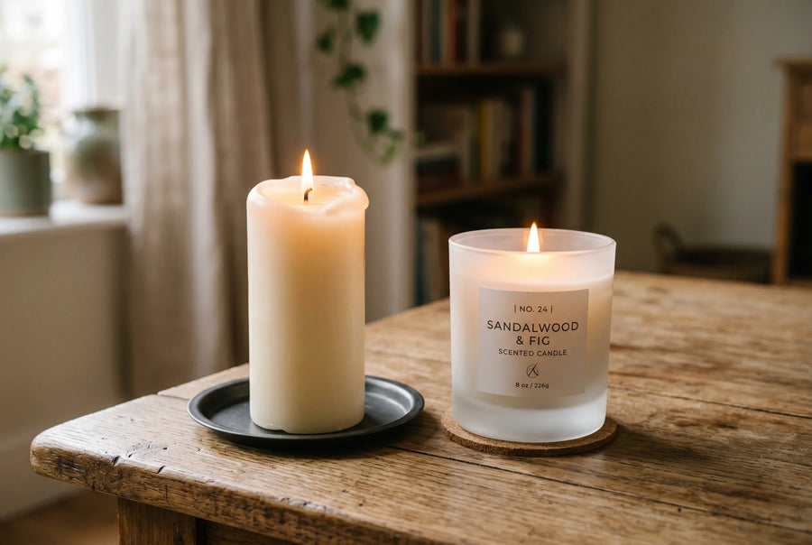 Bougie d'ambiance vs bougie parfumée : quelle est la différence ?