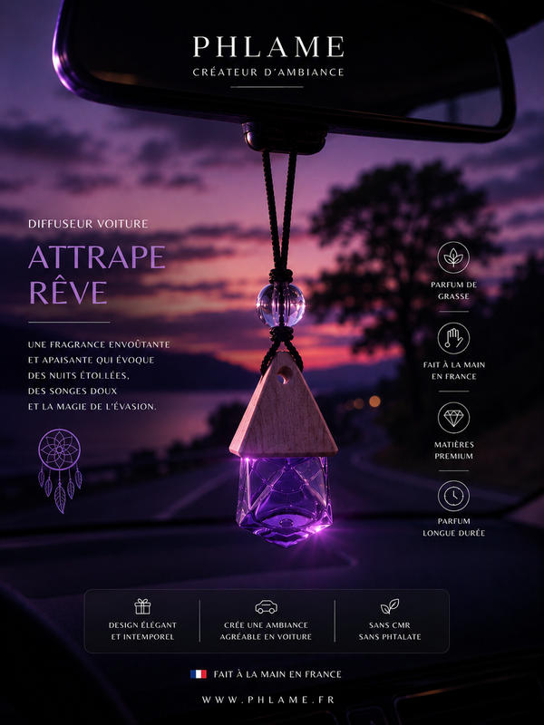 Diffuseur voiture — Attrape-rêves — PHLAME
