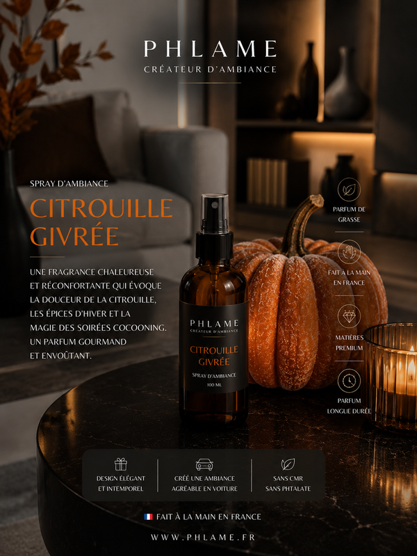 Spray d'ambiance — Citrouille givrée — PHLAME
